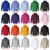 hoodie color chart - My Melody Store